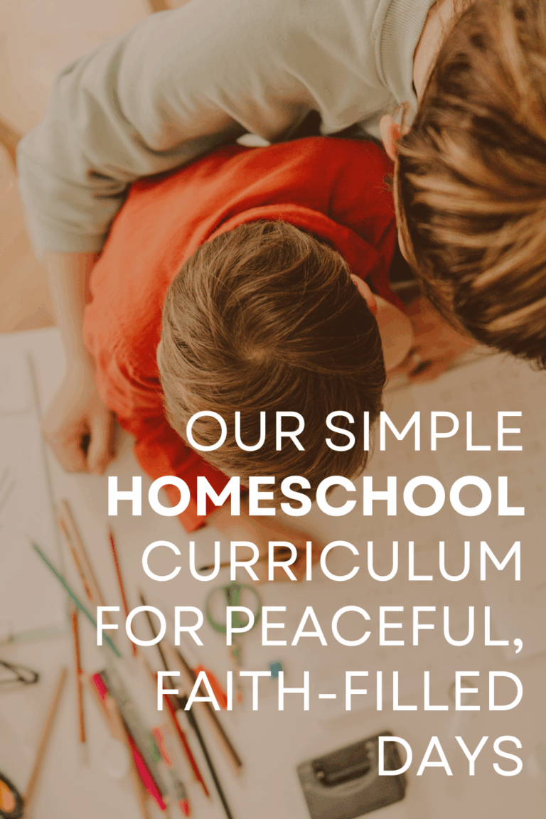A Simple, Minimalist Approach to Homeschooling